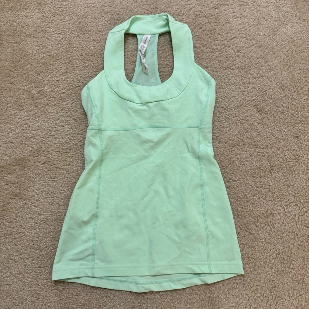 Lululemon Scoop Neck Tank *Luon Fresh Teal